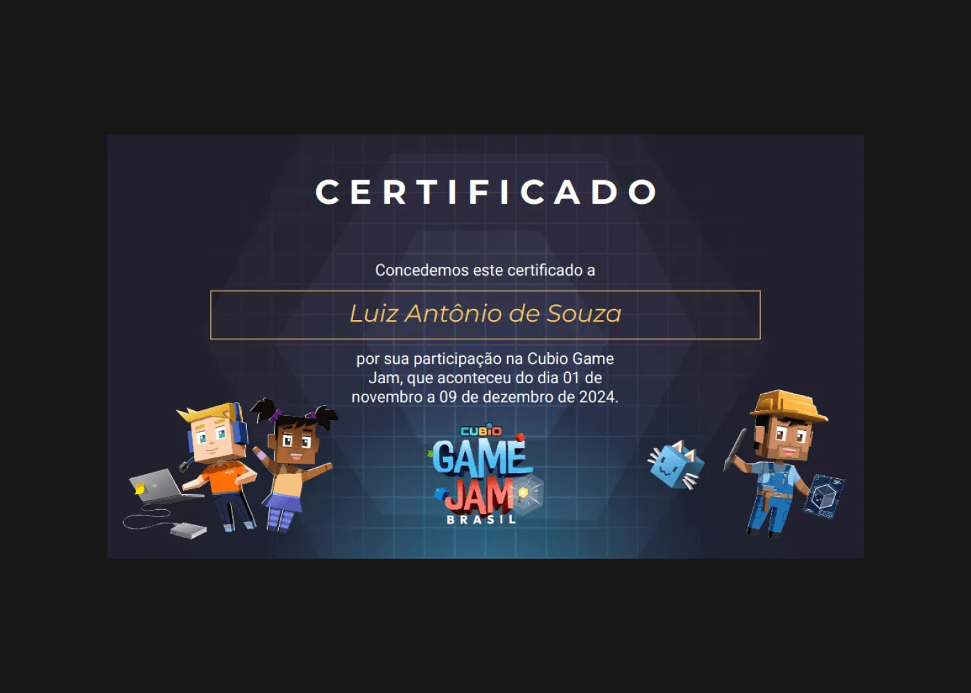 Melhor Arte Visual — Game Jam