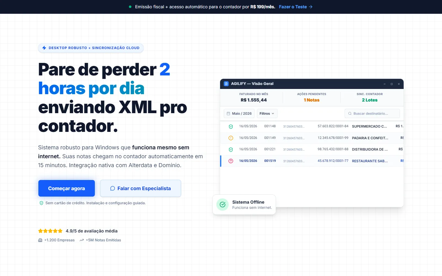 Agilify — Landing SaaS