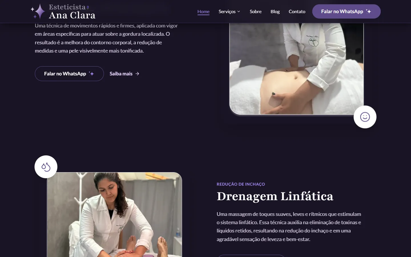 Home page — section 3