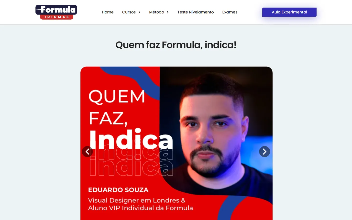 Home page — section 3