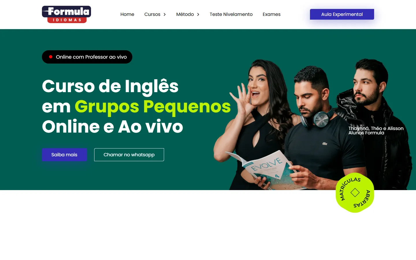Home page