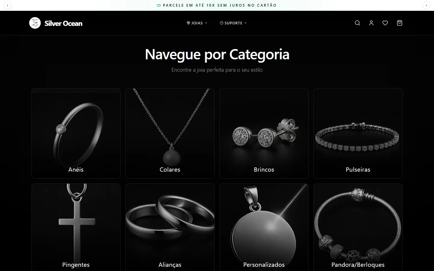 Home page — section 1