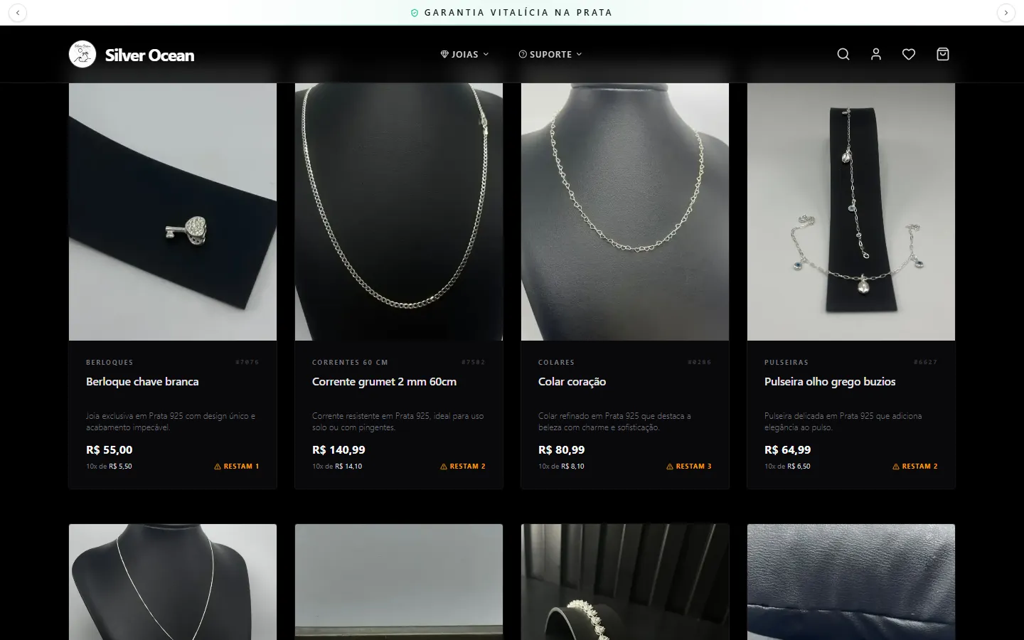 Home page — section 3