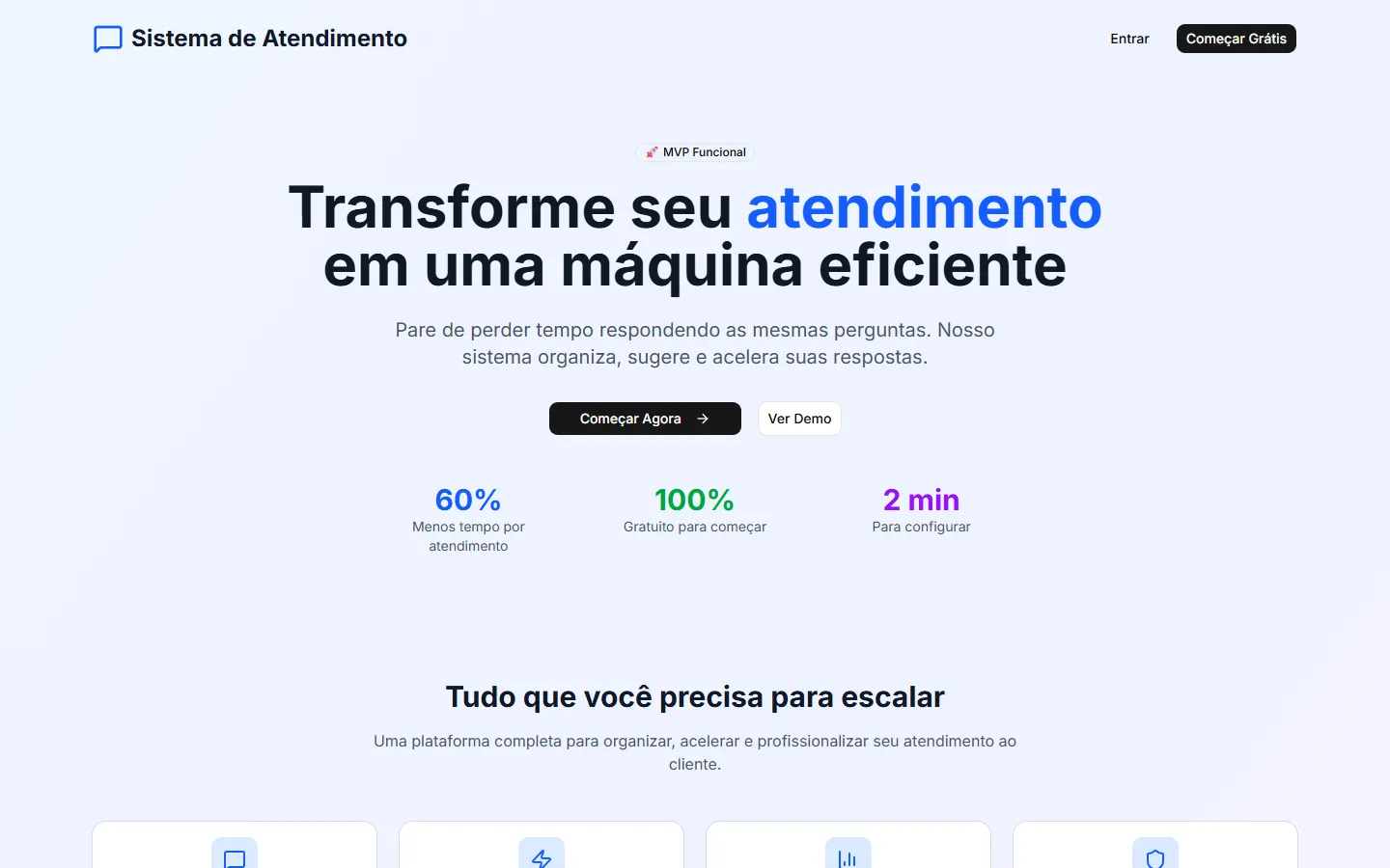Sistema de Atendimento Inteligente